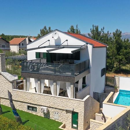 Apartment Vala, 4*, Sea View & Private Heated Pool Pridraga Exterior foto